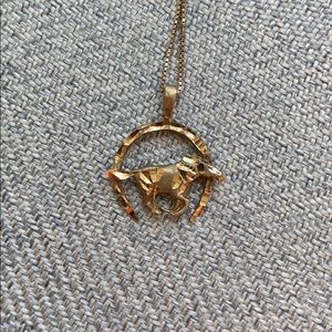 Beautiful 14k Gold Horse Charm